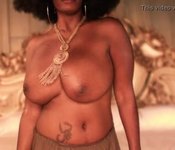 Stacy Adams Black Dynamite Natural Boob Bounce