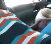 Wife sucks BBC for free taxi ride