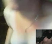 I and scary girl on Skype