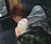 Horny beautiful japanese ol fucked on bus