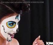 Michelle Martinez In Painted Pussy